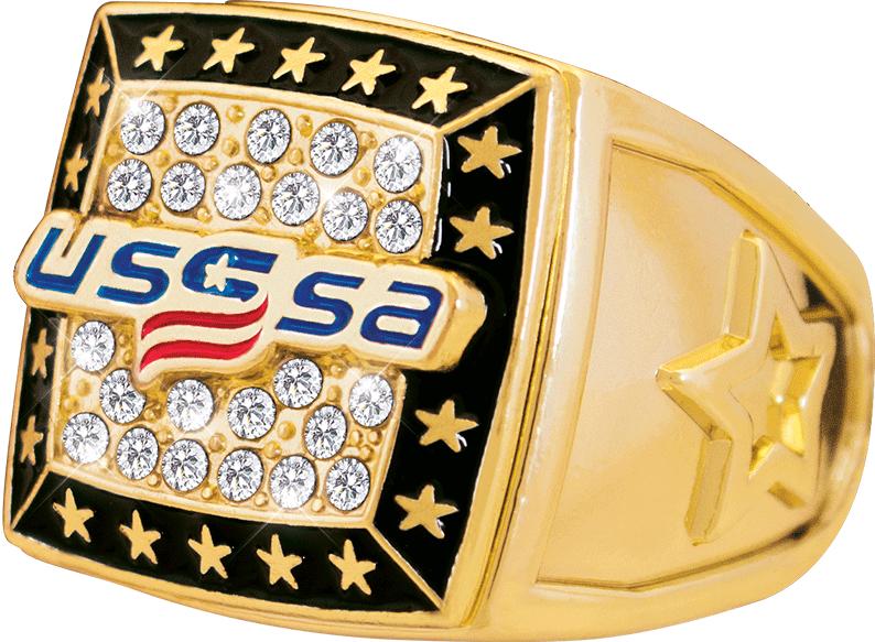 USSSA Rings USSSA Champion 2.0 Gold Rings